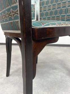 Pamono Jugendstil Office Chair attributed to Otto Wagner for J&J Kohn, 1890s><noscript><img width=