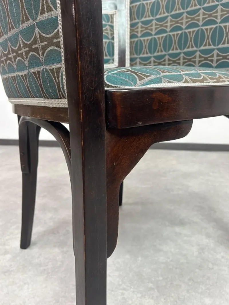 Pamono Jugendstil Office Chair attributed to Otto Wagner for J&J Kohn, 1890s> Office Chairs