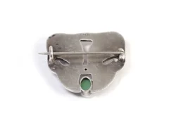 Pamono Jugendstil Silver Brooch><noscript><img width=