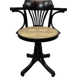 Outlet Pamono Jugendstil Swivel Desk Chair from Thonet, 1930s