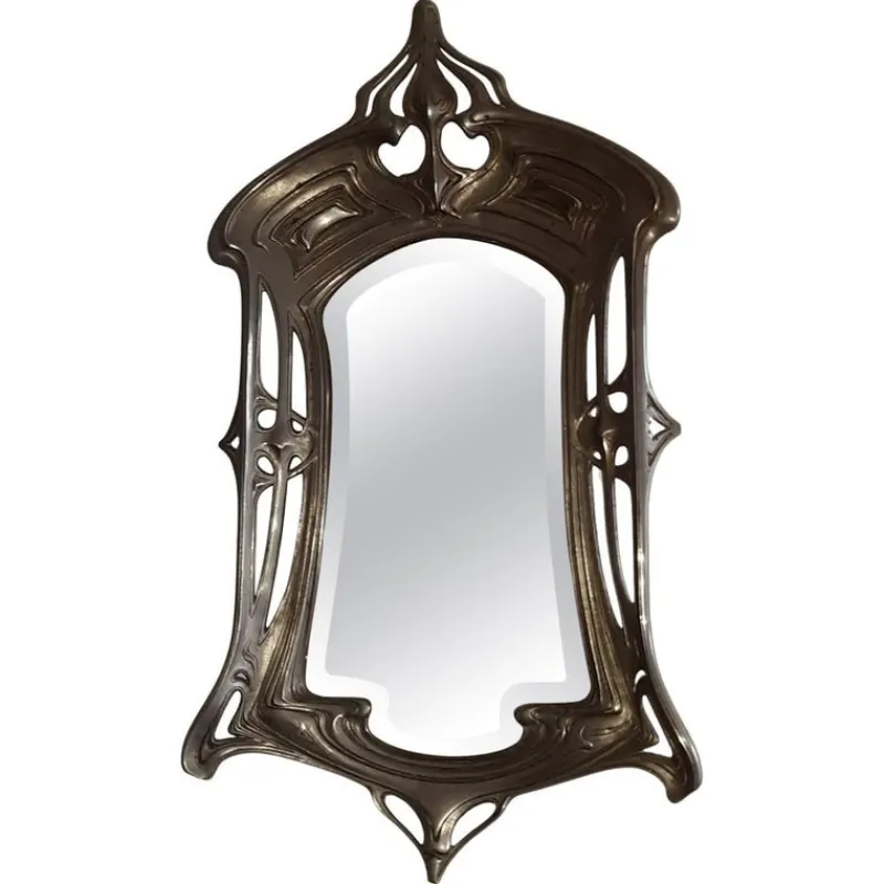 Pamono Jugendstil Wall Mirror, 1890s> Mirrors