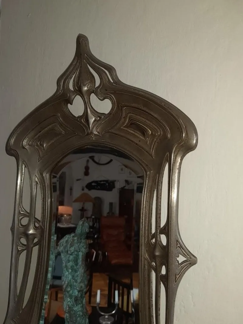 Pamono Jugendstil Wall Mirror, 1890s> Mirrors