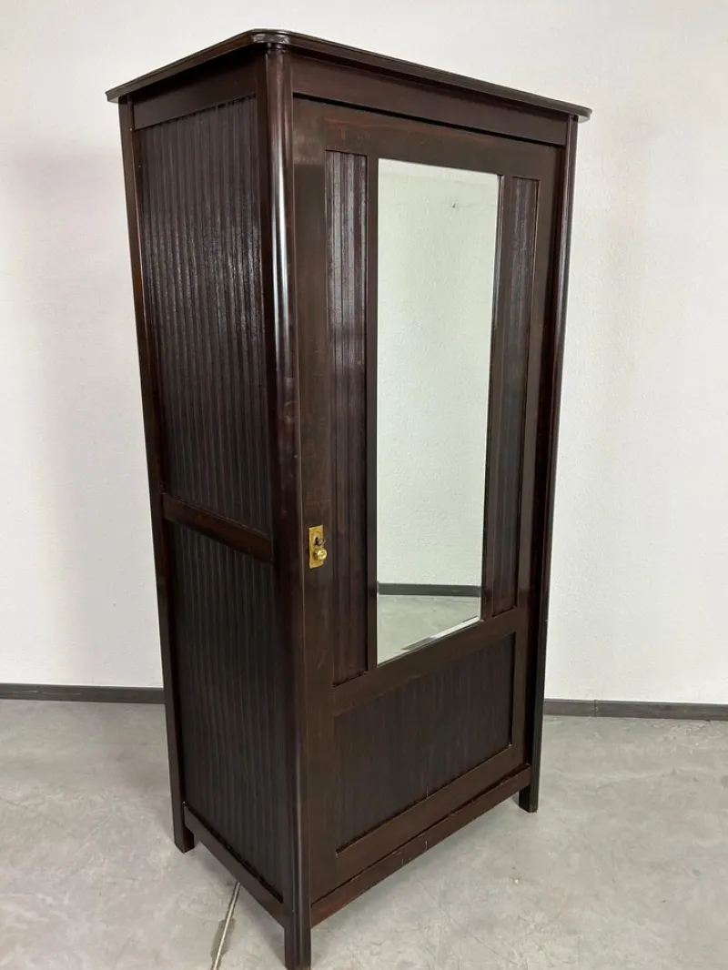 New Pamono Jugendstil Wardrobe from Thonet, 1890s