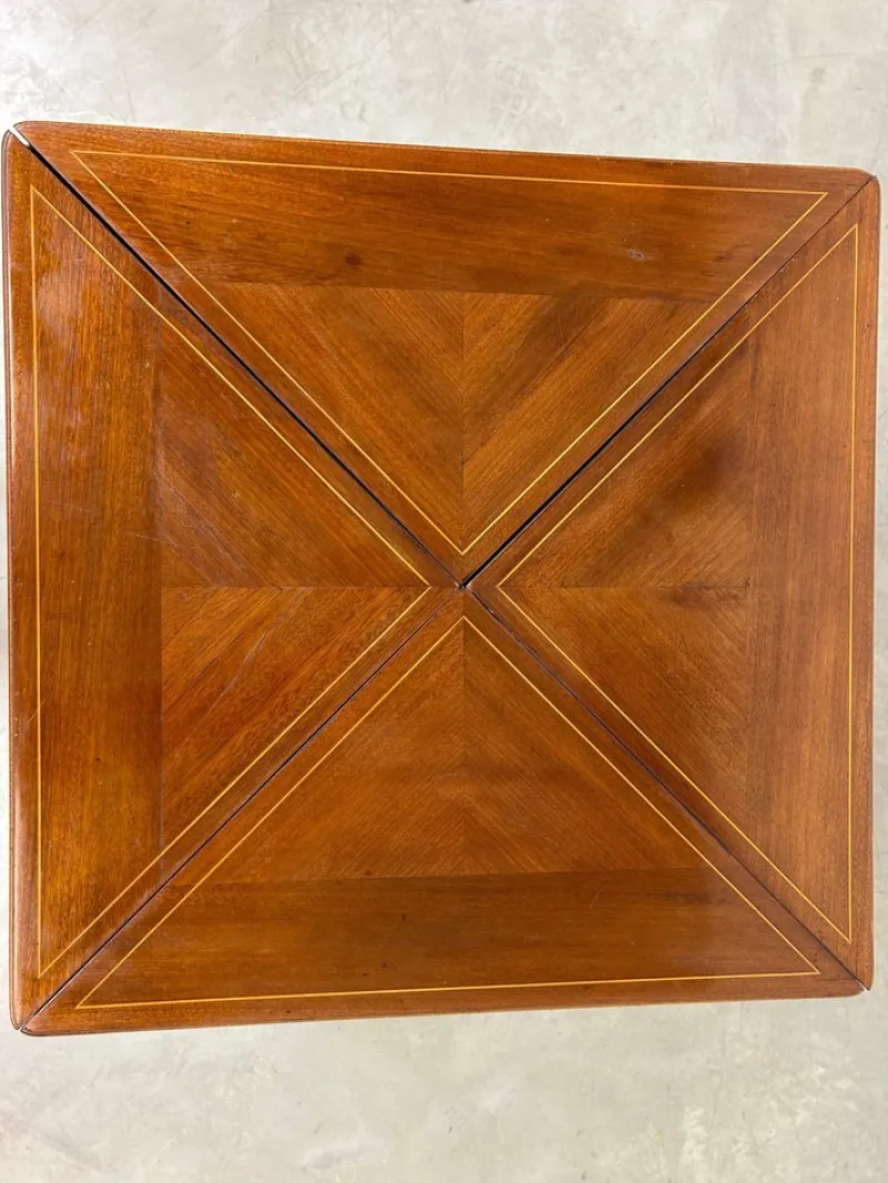Discount Pamono Jugenstil Card Table, 1890s