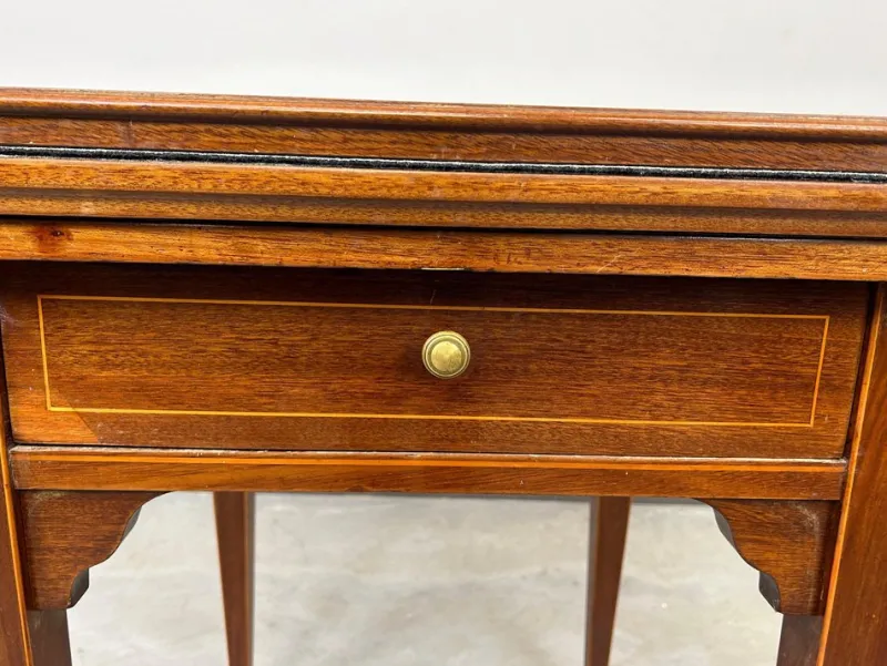 Discount Pamono Jugenstil Card Table, 1890s