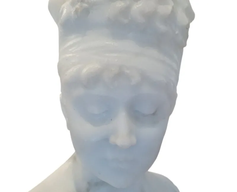 Pamono Juliette Recamier Bust, 19th Century, Marble> Sculpture