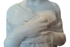 Pamono Juliette Recamier Bust, 19th Century, Marble><noscript><img width=