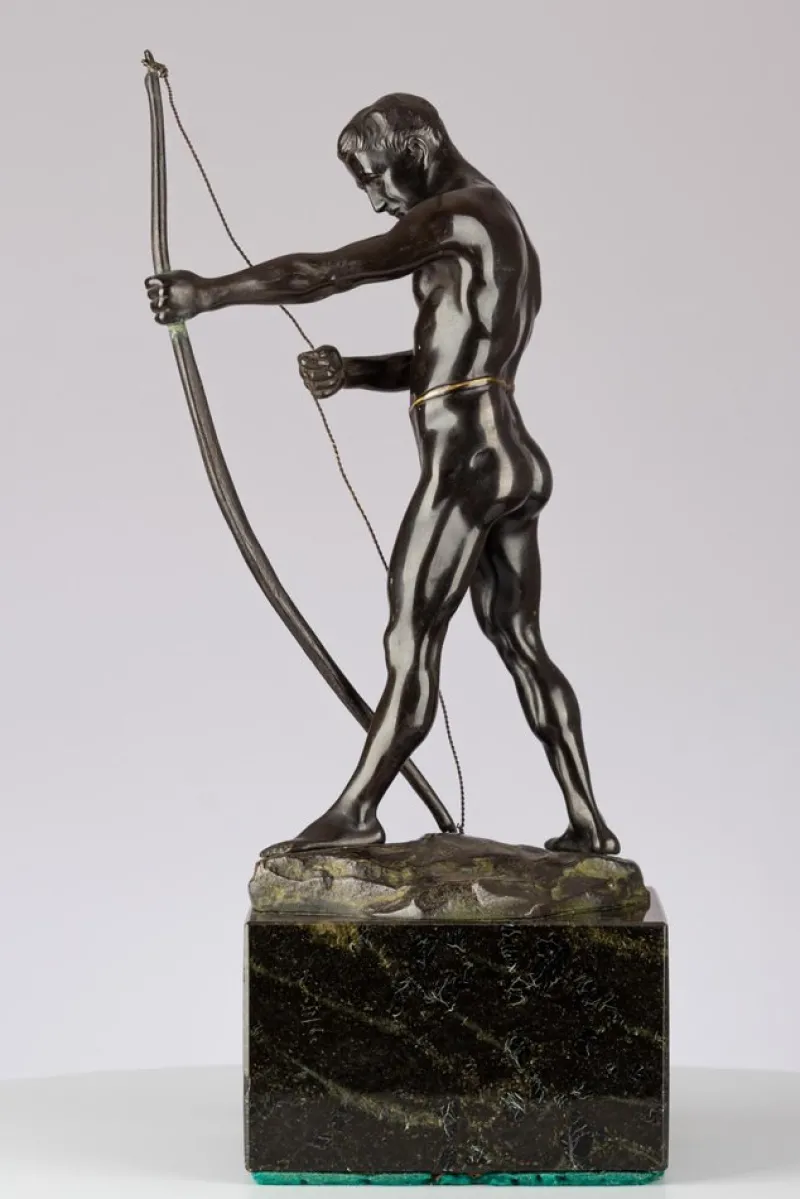 Online Pamono Julius Paul Schmidt-Felling, Archer Sculpture