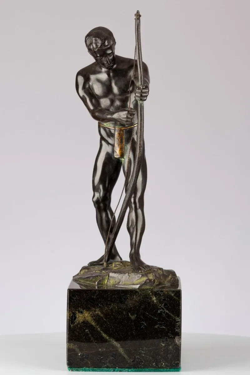 Online Pamono Julius Paul Schmidt-Felling, Archer Sculpture