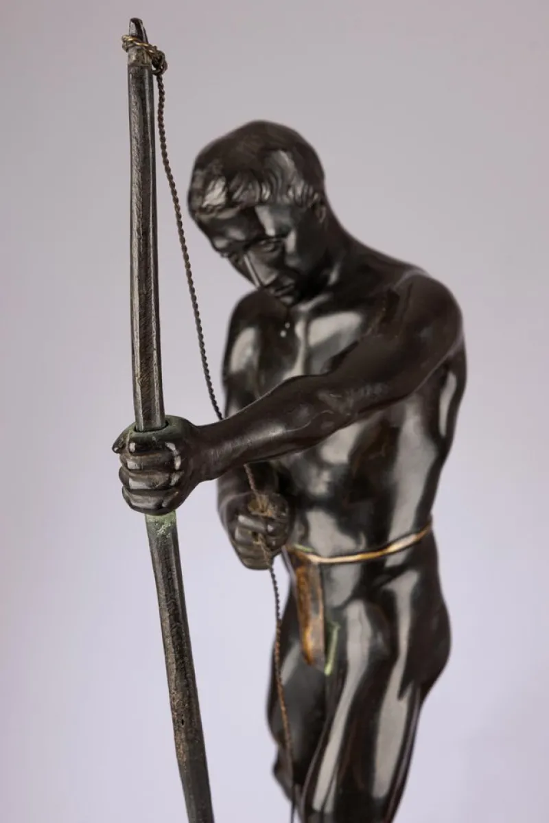 Online Pamono Julius Paul Schmidt-Felling, Archer Sculpture