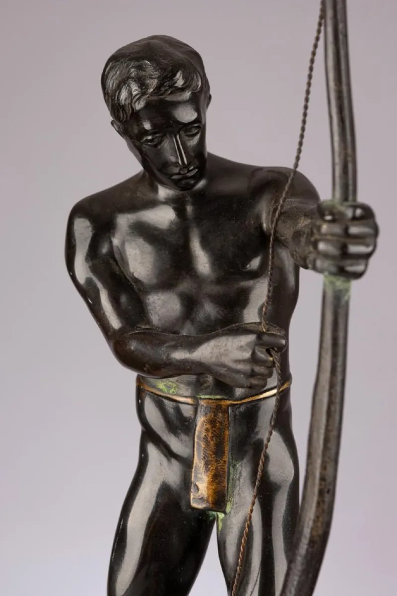 Online Pamono Julius Paul Schmidt-Felling, Archer Sculpture