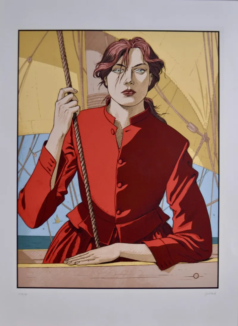 Best Pamono Julliard André, Plume Aux Vents No. 2, 2000s, Silkscreen