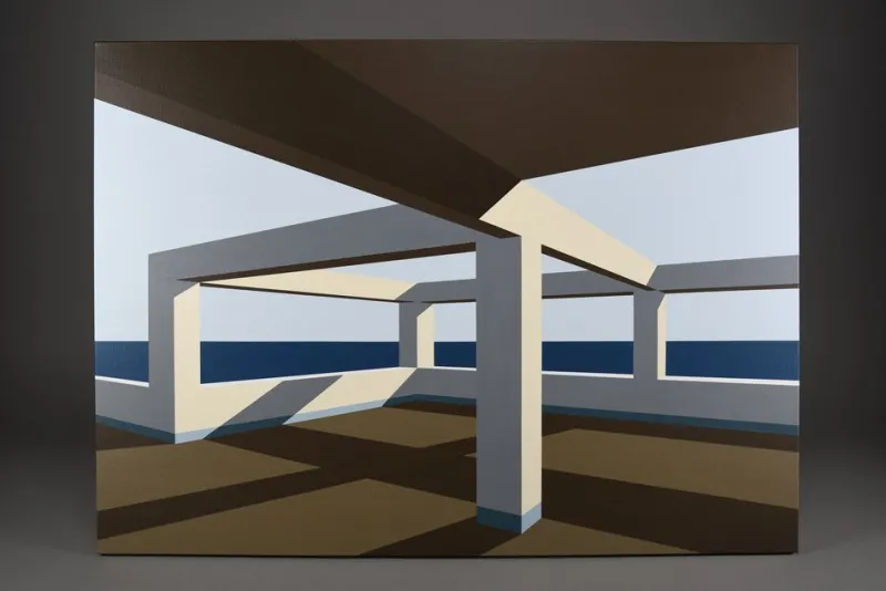 Outlet Pamono Jurriaan Molenaar, Arteaga, 2024, Acrylic on Linen