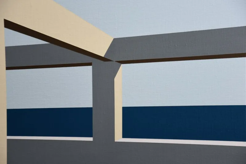 Outlet Pamono Jurriaan Molenaar, Arteaga, 2024, Acrylic on Linen