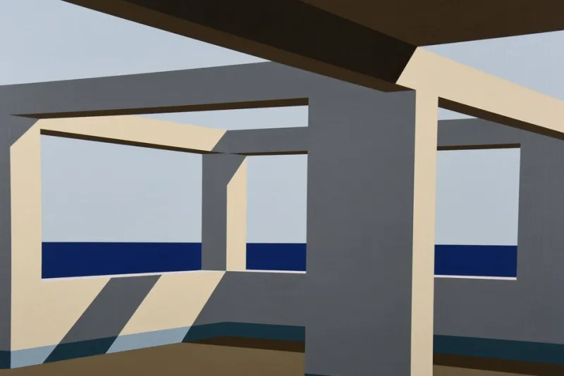Pamono Jurriaan Molenaar, Arteaga II, 2025, Acrylic on Linen> Abstraction|Painting
