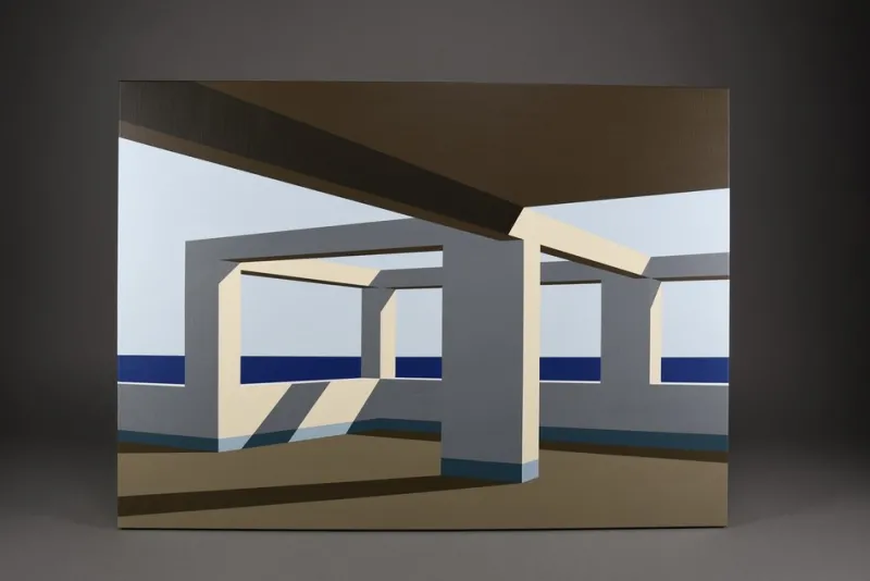 Pamono Jurriaan Molenaar, Arteaga II, 2025, Acrylic on Linen> Abstraction|Painting