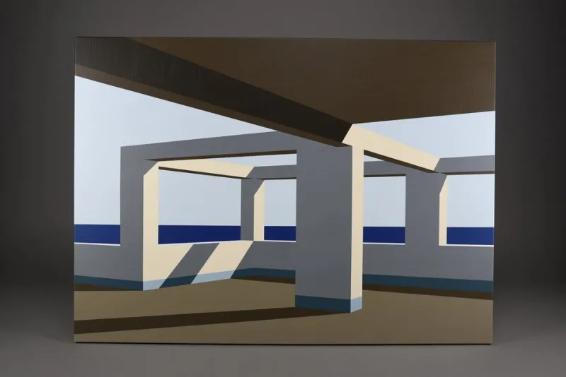 Pamono Jurriaan Molenaar, Arteaga II, 2025, Acrylic on Linen> Abstraction|Painting