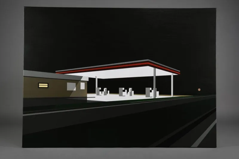 Pamono Jurriaan Molenaar, En Route, 2024, Acrylic on Canvas> Abstraction|Painting
