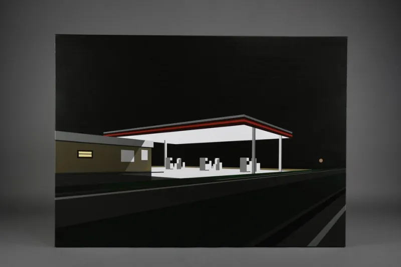 Pamono Jurriaan Molenaar, En Route, 2024, Acrylic on Canvas> Abstraction|Painting