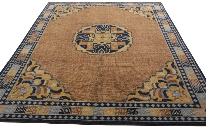 Pamono Kangxia Style Rug from R&K Principal Jahanshah Nazmiyal> Carpets & Textiles|Carpets & Textiles