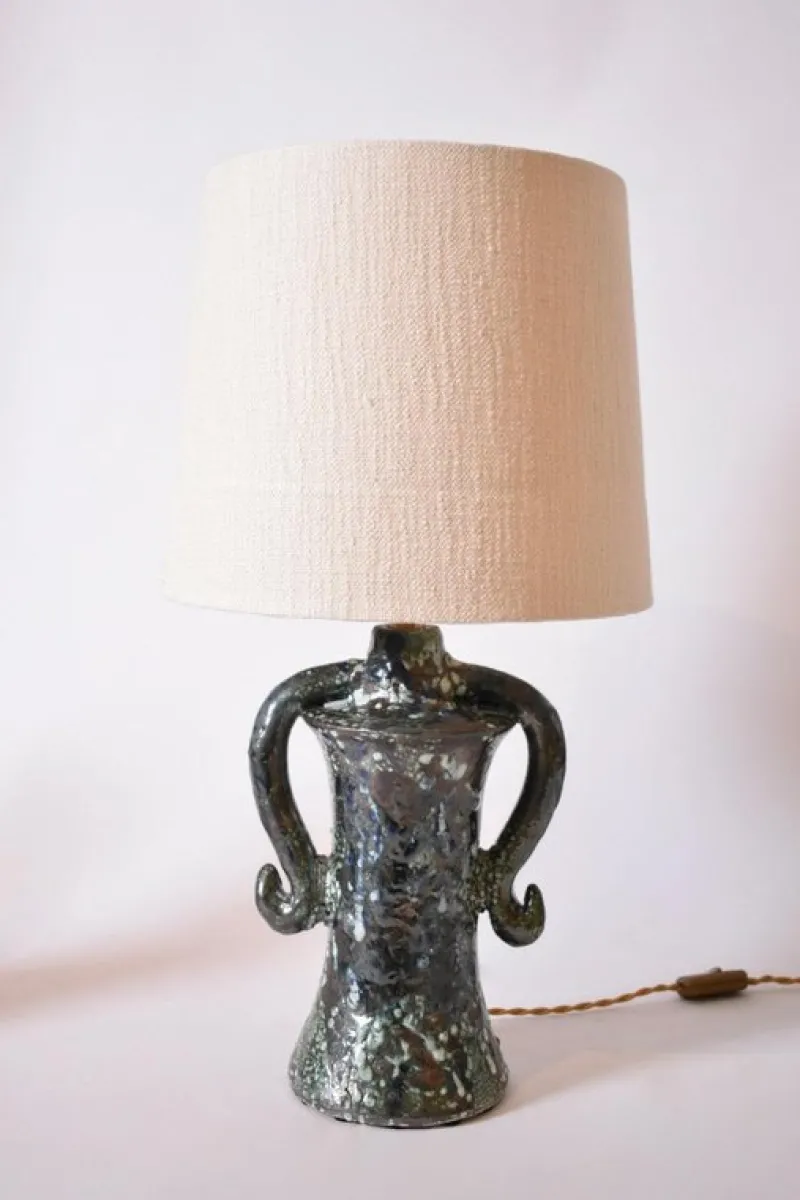 Pamono Kasaï Ceramic Lamp by Barracuda Interiors> Table Lamps