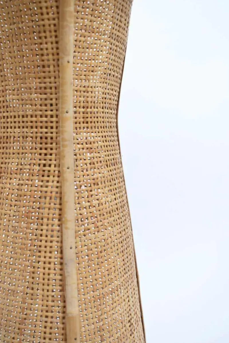 Online Pamono Kasaï Rattan Lamp by Barracuda Interiors