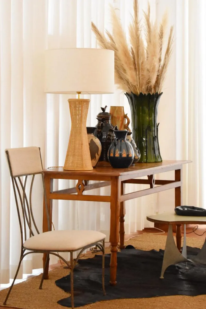 Online Pamono Kasaï Rattan Lamp by Barracuda Interiors