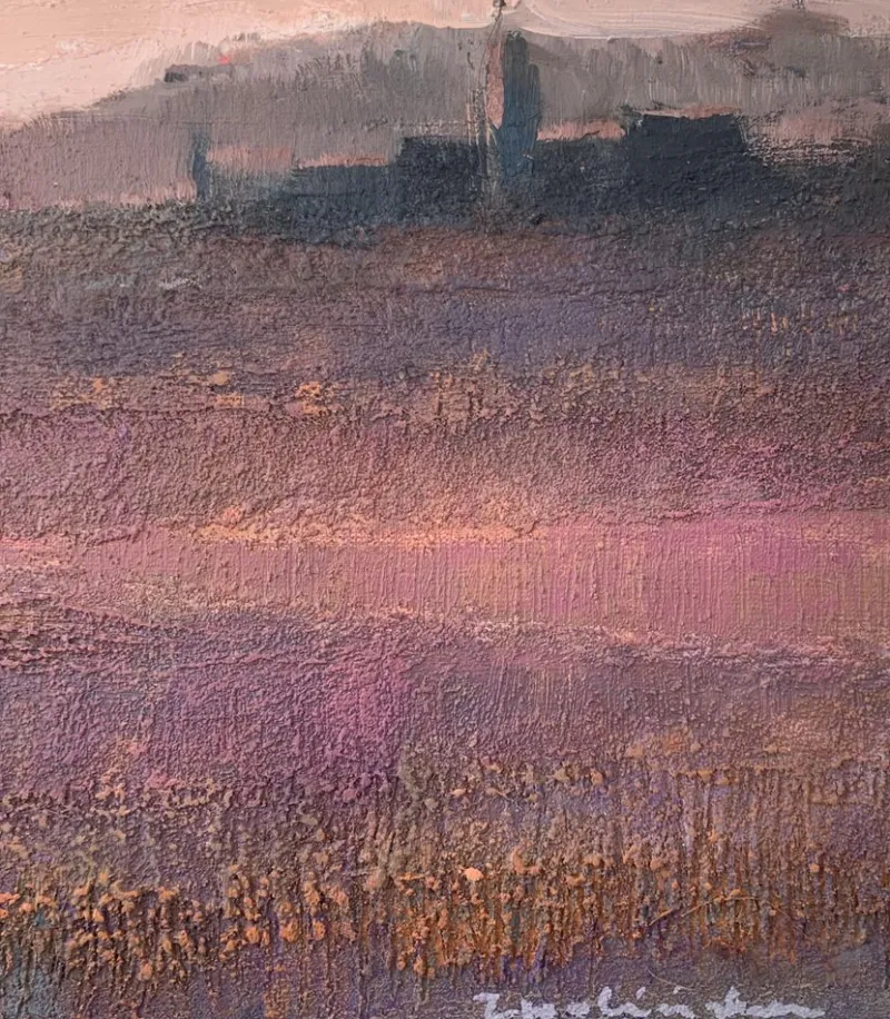 Pamono Katarzyna Zwolinska, In the Distance, Mixed Media Painting, 2021> Painting