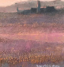Pamono Katarzyna Zwolinska, In the Distance, Mixed Media Painting, 2021><noscript><img width=
