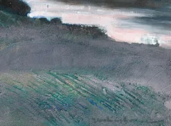 Pamono Katarzyna Zwolinska, Landscape, Mixed Media Painting, 2019><noscript><img width=
