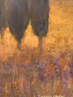 Hot Pamono Katarzyna Zwolinska, Towards the City, Mixed Media Painting, 2017