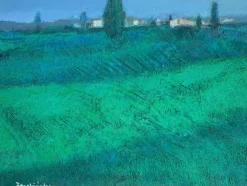 Best Pamono Katarzyna Zwolinska, Tuscany, Mixed Media Painting, 2018