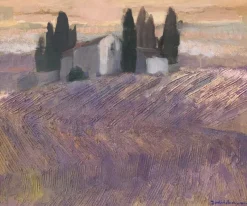Pamono Katarzyna Zwolinska, Tuscany, Mixed Media Painting, 2018> Painting