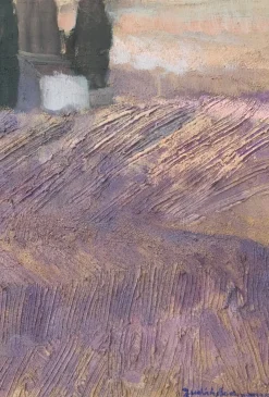 Pamono Katarzyna Zwolinska, Tuscany, Mixed Media Painting, 2018><noscript><img width=