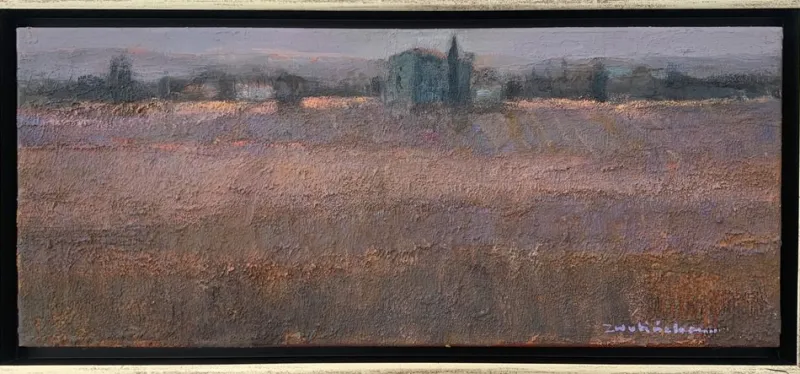 New Pamono Katarzyna Zwolinska, Tuscany, Mixed Media Painting, 2020