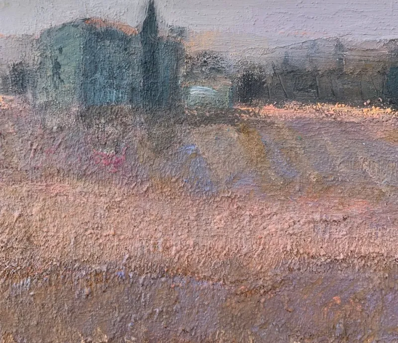 New Pamono Katarzyna Zwolinska, Tuscany, Mixed Media Painting, 2020