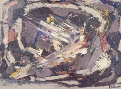Sale Pamono Åke Wickström, Abstract Composition, 1965, Oil on Canvas