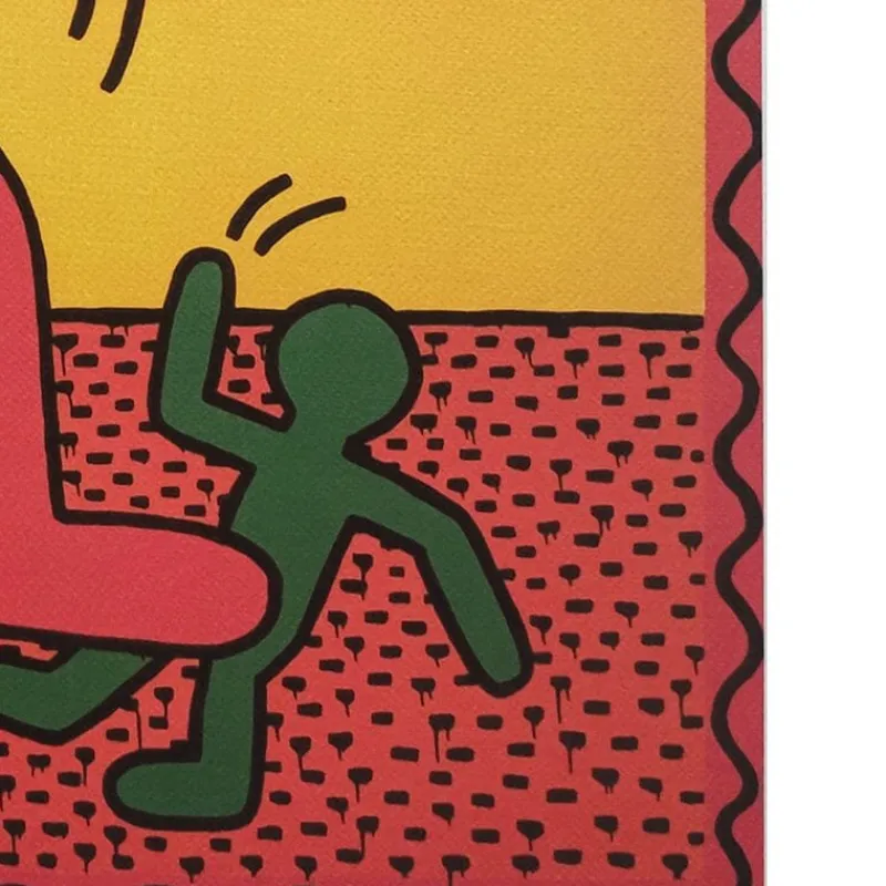 Pamono Keith Haring, Composition, Lithograph, 1990s> Mid-Century