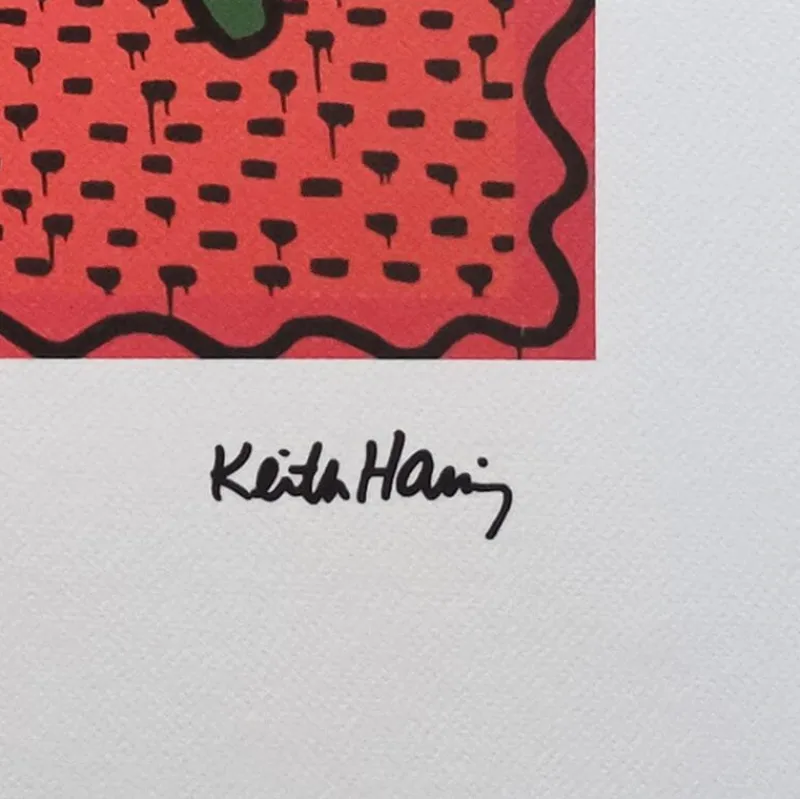 Pamono Keith Haring, Composition, Lithograph, 1990s> Mid-Century