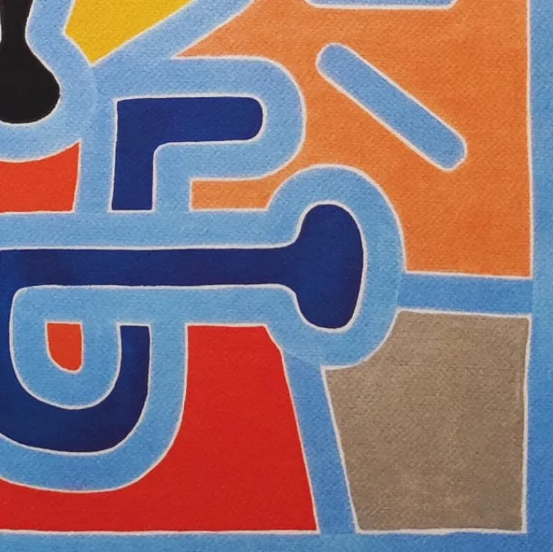 Pamono Keith Haring, Composition, Lithograph, 1990s> Mid-Century