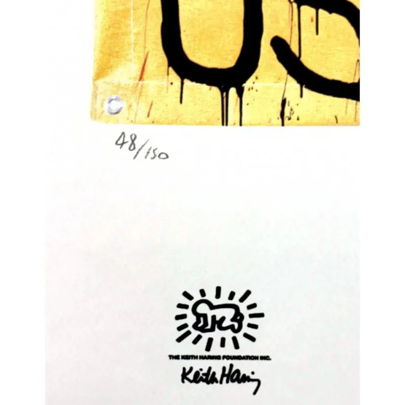 Online Pamono Keith Haring, Pop Art Composition, Print