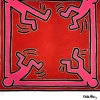 Pamono Keith Haring, Pop Art Composition, Print> Prints & Multiples