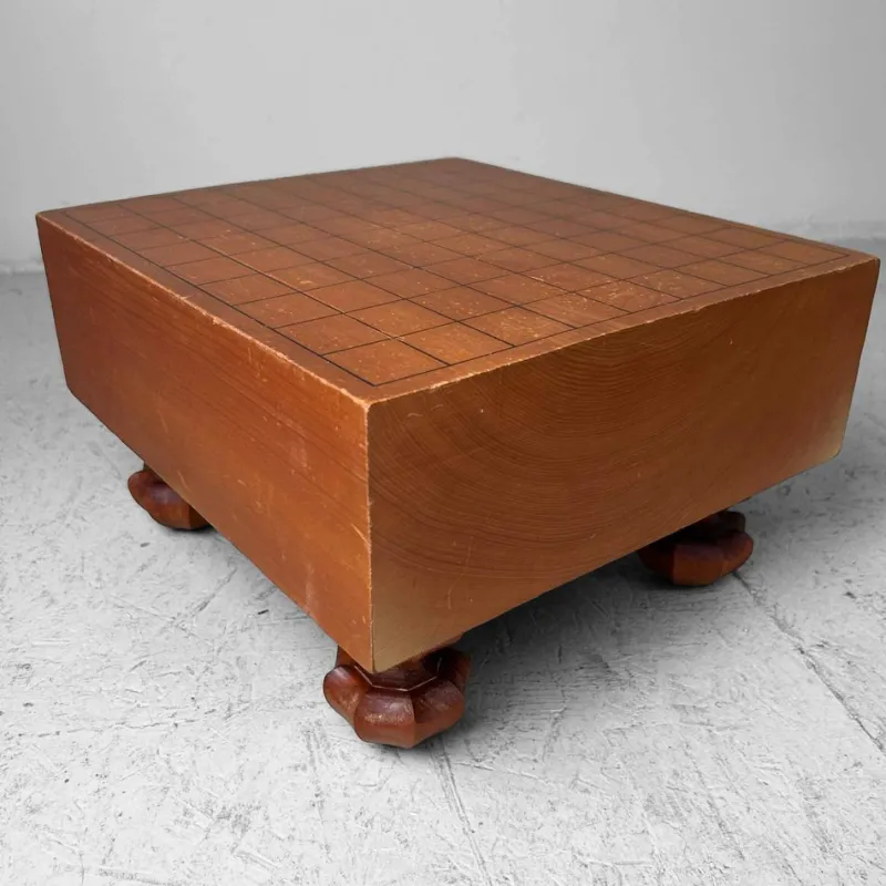 Pamono Keyaki Wood Shogi Game Board, Japan, 1940s
