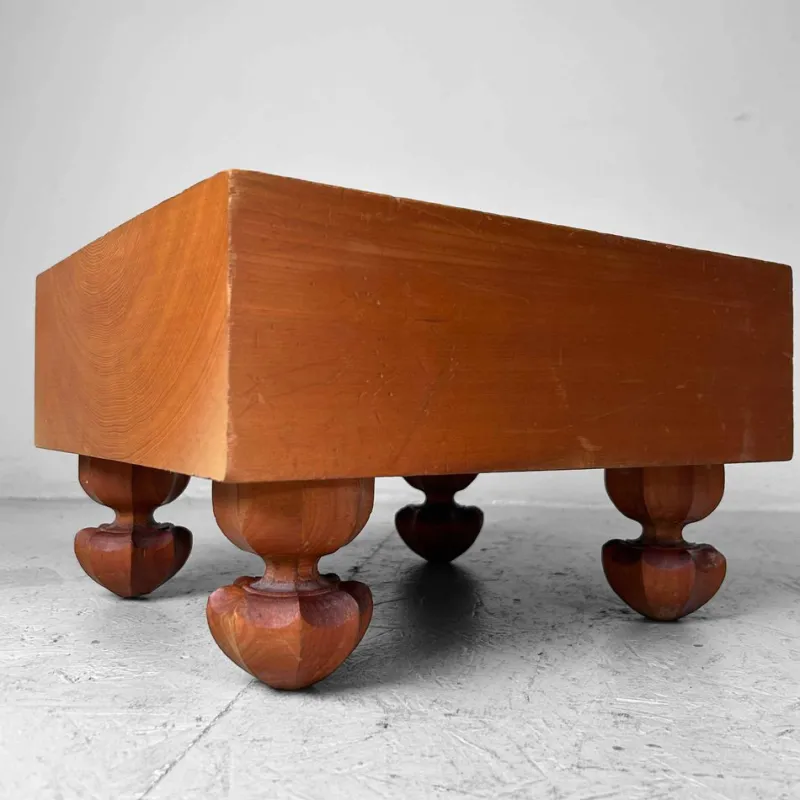 Pamono Keyaki Wood Shogi Game Board, Japan, 1940s