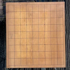 Pamono Keyaki Wood Shogi Game Board, Japan, 1920s><noscript><img width=