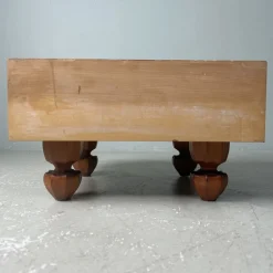 Pamono Keyaki Wooden Shogi Game Board, Japan, 1920s> Game Tables