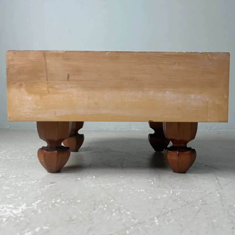 Pamono Keyaki Wooden Shogi Game Board, Japan, 1920s> Game Tables