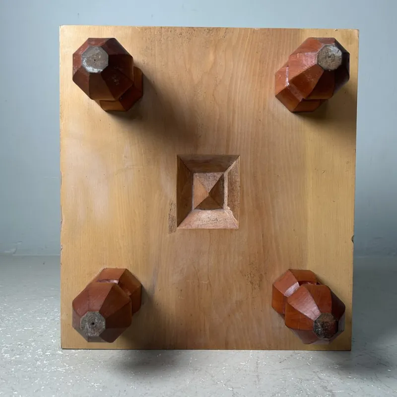 Pamono Keyaki Wooden Shogi Game Board, Japan, 1920s> Game Tables