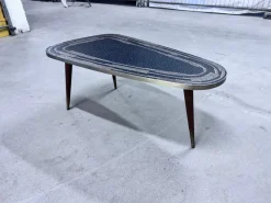 Hot Pamono Kidney-Shaped Mosaic Table, 1950s