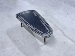 Hot Pamono Kidney-Shaped Mosaic Table, 1950s